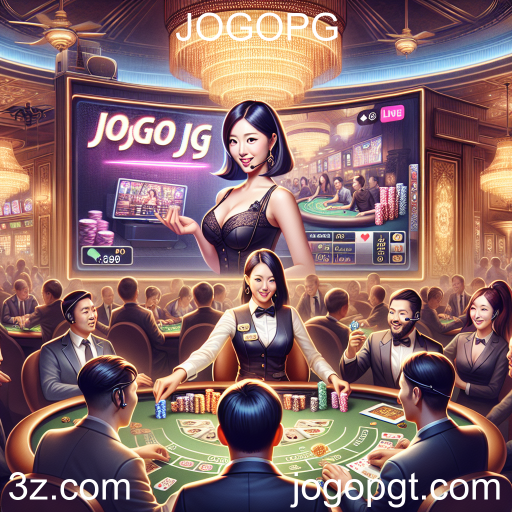 Cassino Ao Vivo: A Experiência Imersiva do JOGOPG